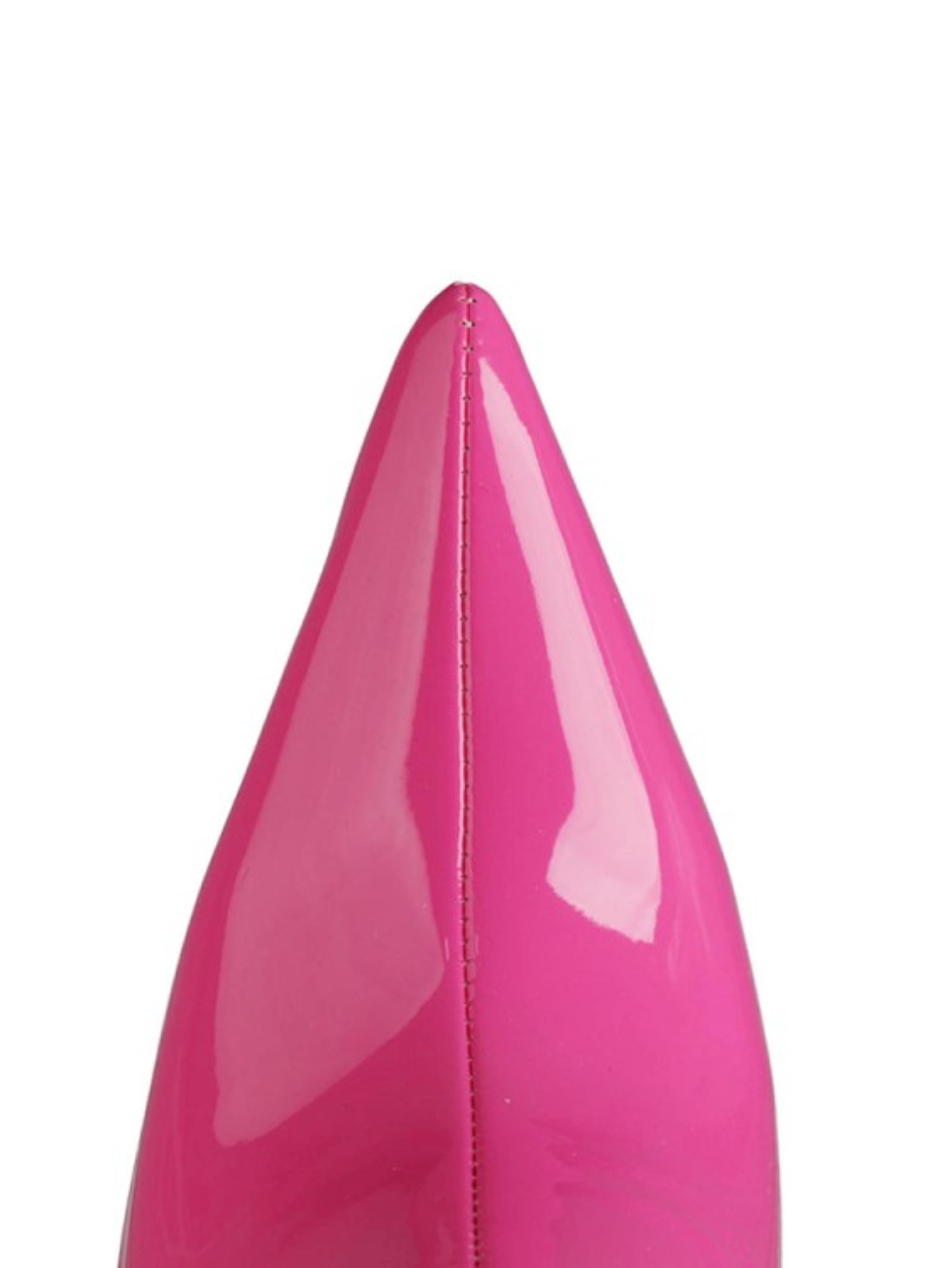 Playful Fuchsia Stilettos Knee-High Pointed Toe Boots for Women