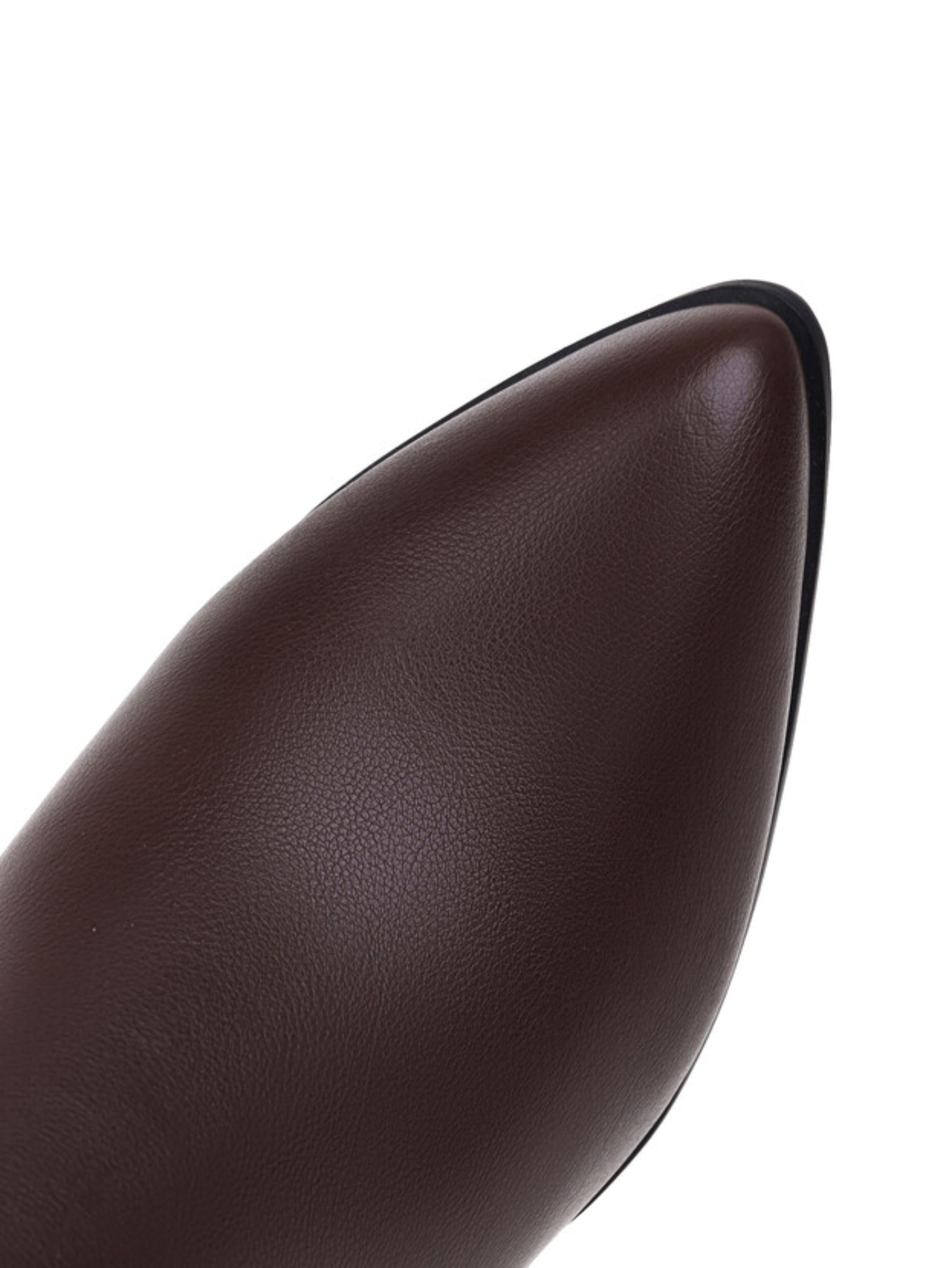 Classic Chocolate Brown Mid-Heel Ankle Boots for Women