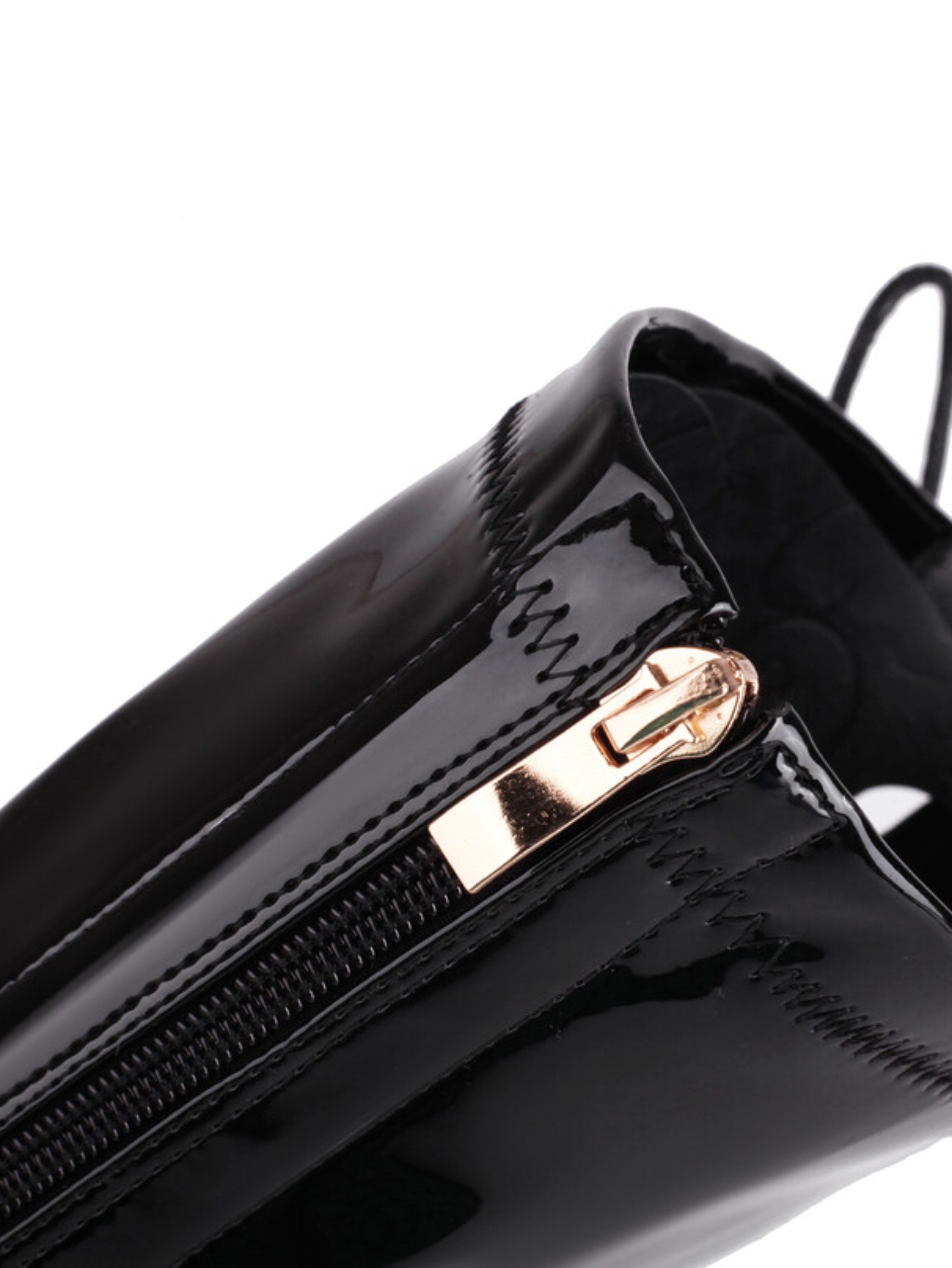 Black Lace-Up High-Heel Thigh-High Peep Toe Boots